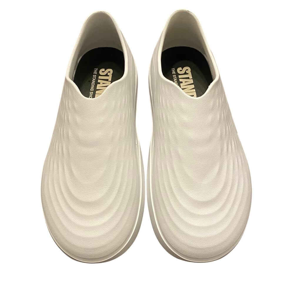 STAND+ AntiGrav1 Recovery Work Shoes White M9 W11 Nurse Comfort Clogs Orthopedic